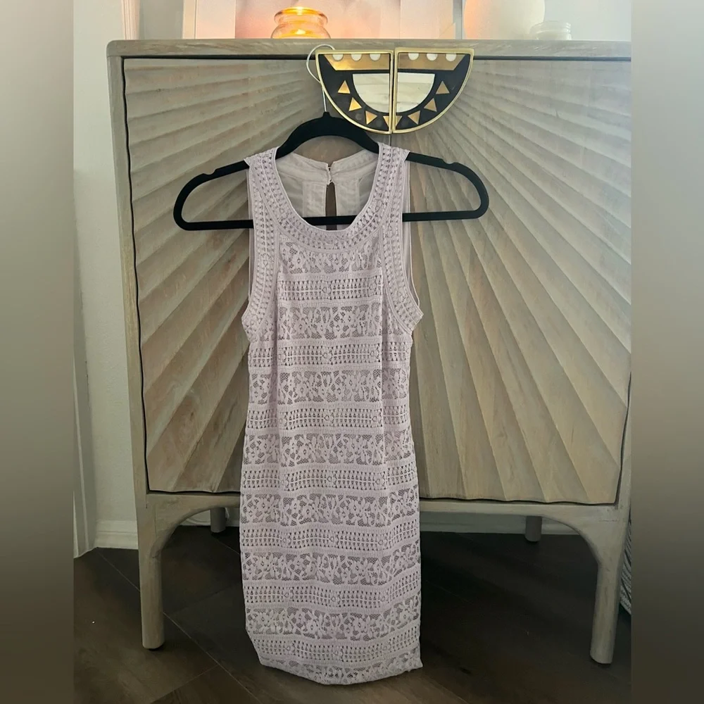 Free People Lace Mini Dress
